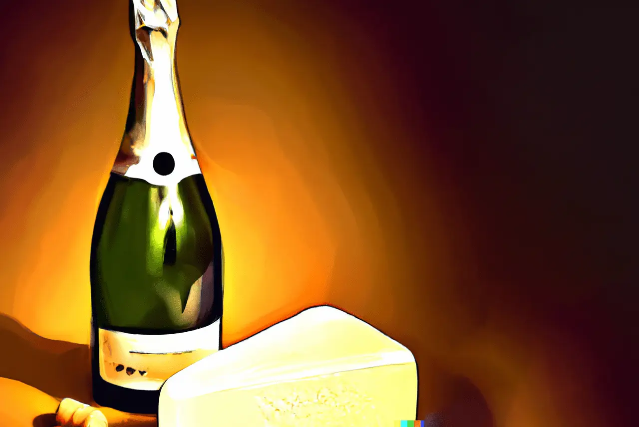Champagne with Brie Cheese.png